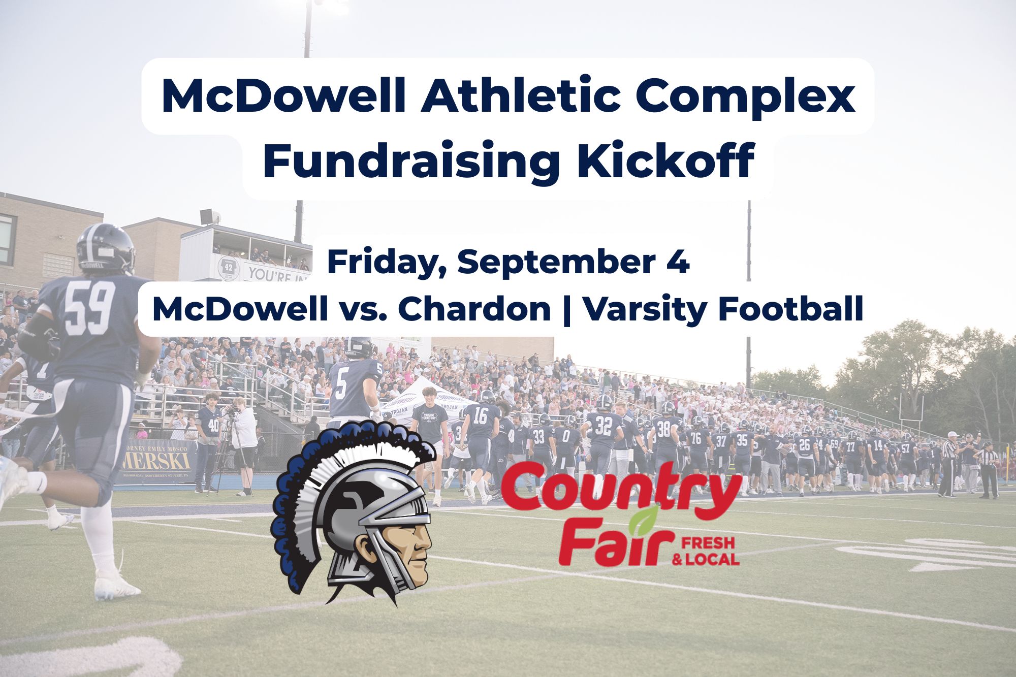 McDowell Athletic Complex Fundraising Kickoff